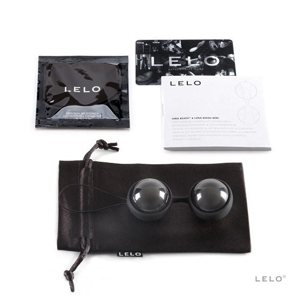 LELO Luna Beads Noir – елегантни Кегел топчета за упражнения