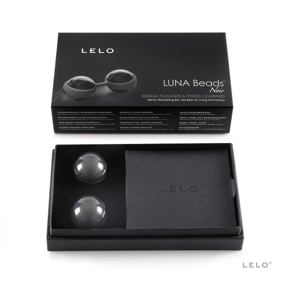 LELO Luna Beads Noir – елегантни Кегел топчета за упражнения