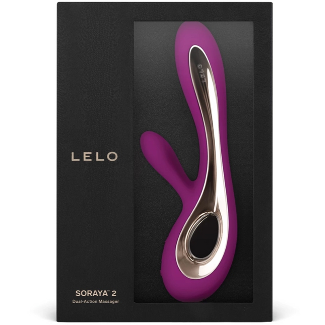 LELO Soraya 2 – премиум водоустойчив вибратор с двойна стимулация
