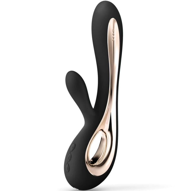 LELO Soraya 2 Black – премиум водоустойчив вибратор с двойна стимулация