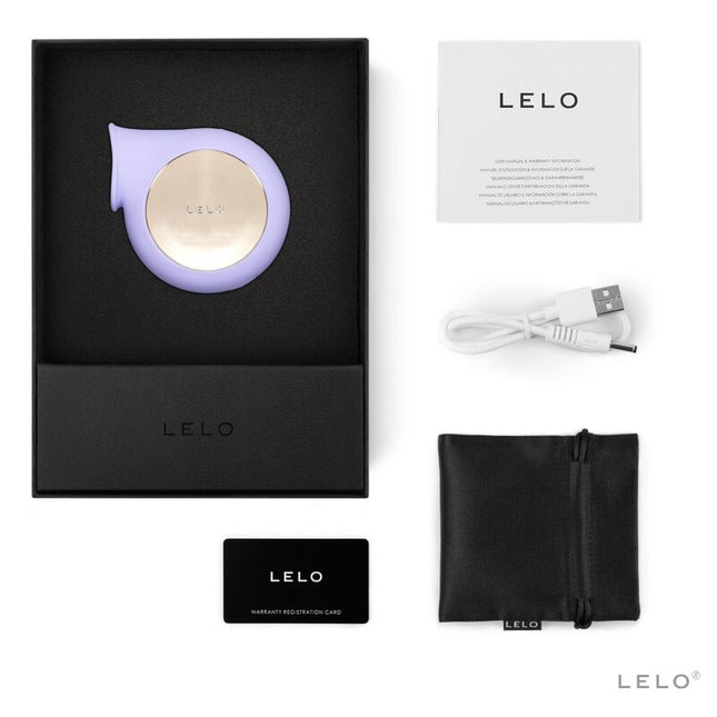 LELO SILA Lilac – безконтактен стимулатор с деликатни звукови вълни