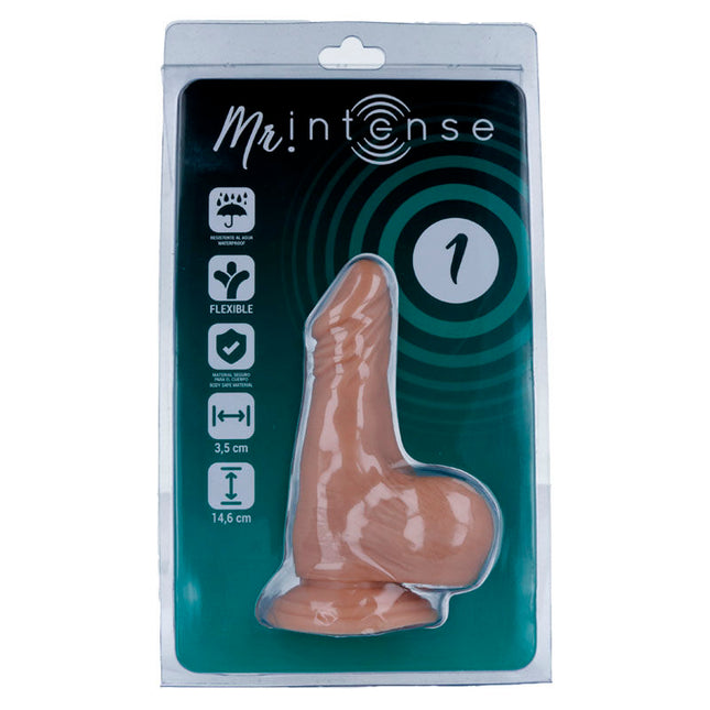 MR. INTENSE 1 Realistic Cock – реалистичен дилдо 14.6 x 3.5 см