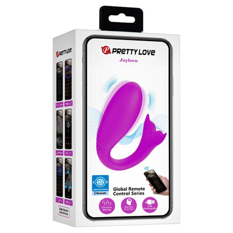 PRETTYLOVE Jayleen – стимулатор с APP контрол и двойна стимулация