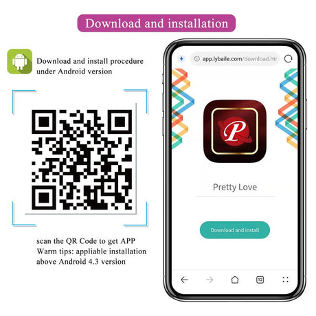 PRETTYLOVE Jayleen – стимулатор с APP контрол и двойна стимулация