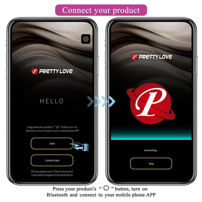 PRETTYLOVE Jayleen – стимулатор с APP контрол и двойна стимулация