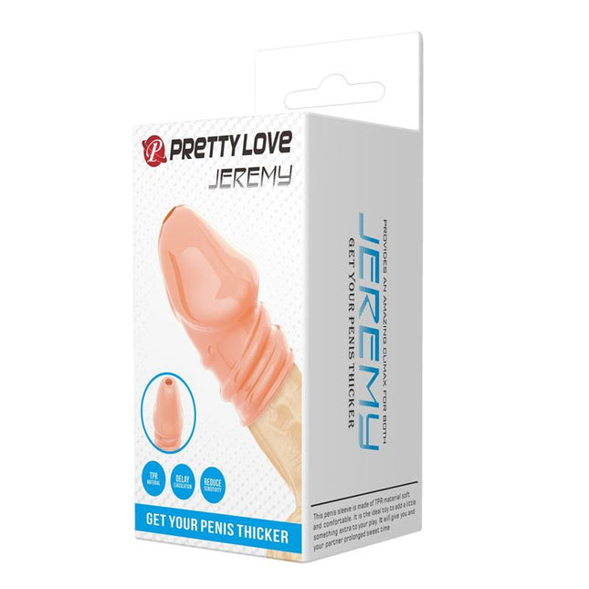 PRETTYLOVE Jeremy – гъвкав пенис ръкав от TPR