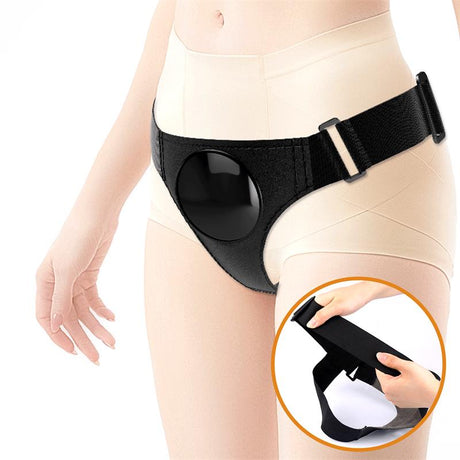 PRETTYLOVE Jerry Harness с реалистичен дилдо 7.6" – регулируем колан за комфортно прилягане