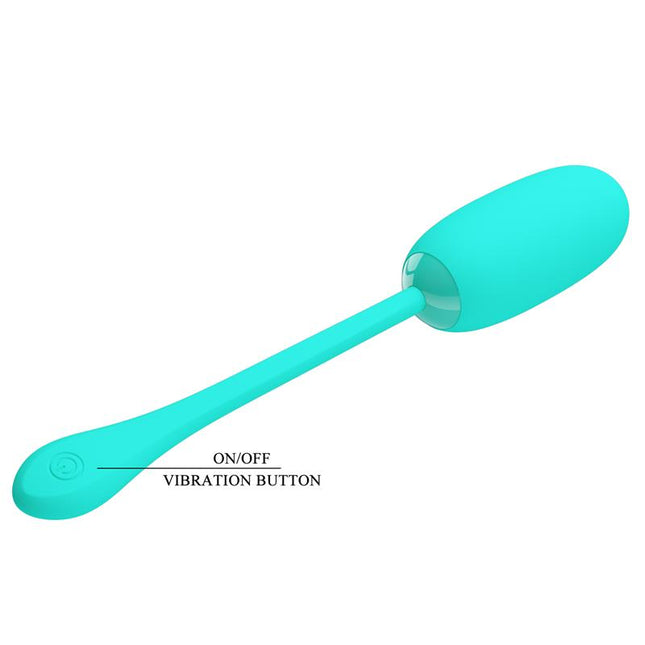 PRETTYLOVE Julius Vibrating Egg – вибриращо яйце с 12 режима, USB зареждане