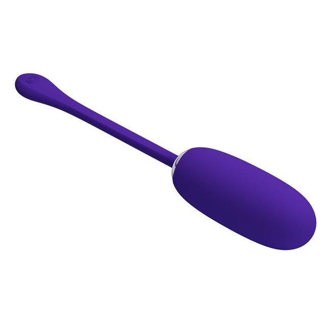 PRETTYLOVE Julius Vibrating Egg Violet – вибриращо яйце с 12 функции