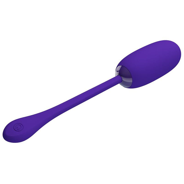 PRETTYLOVE Julius Vibrating Egg Violet – вибриращо яйце с 12 функции