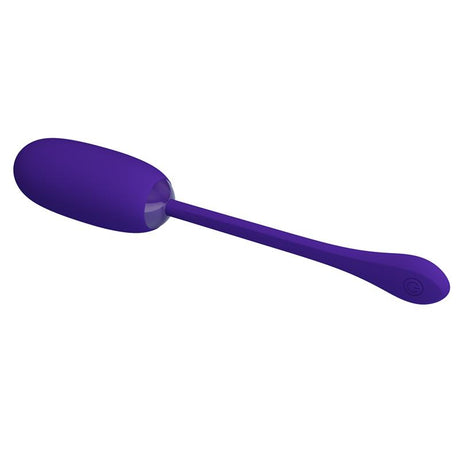 PRETTYLOVE Julius Vibrating Egg Violet – вибриращо яйце с 12 функции