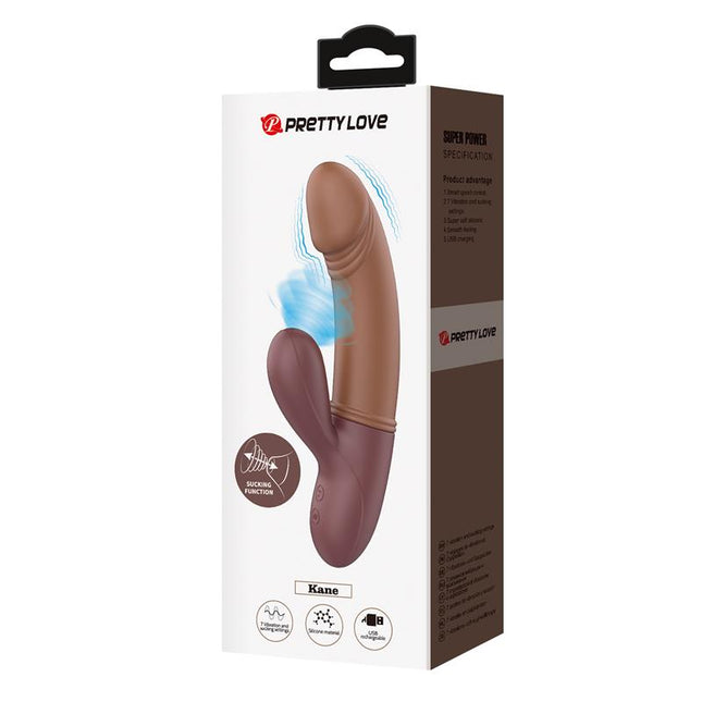 PRETTYLOVE Kane – клиторен стимулатор с вибрация и USB зареждане