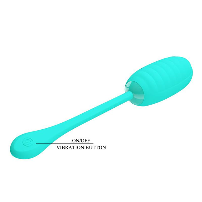 PRETTYLOVE Kirk – вибриращо яйце с 12 режима, USB зареждане