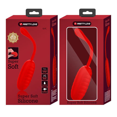 PRETTYLOVE Kirk – вибриращо яйце с 12 режима, USB зареждане