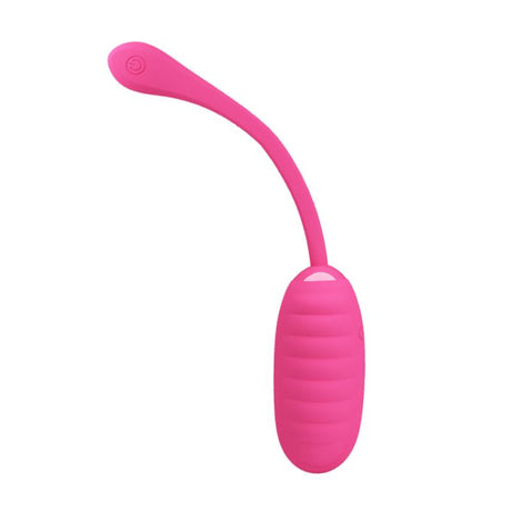 PRETTYLOVE Kirk – вибриращо яйце с мобилно приложение, силикон, USB