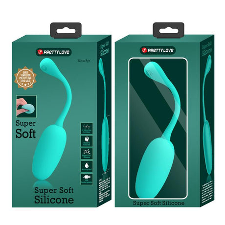 PRETTYLOVE Knucker Vibrating Egg – 12 вибрационни режима, USB зареждане