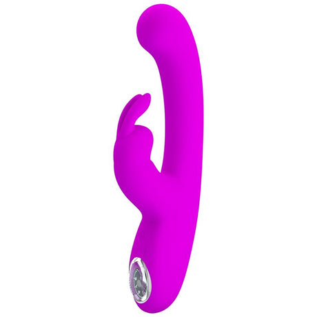 PRETTYLOVE Lamar – вибратор с G-точка и клиторен стимулатор, USB зареждане