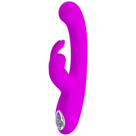 PRETTYLOVE Lamar – вибратор с G-точка и клиторен стимулатор, USB зареждане