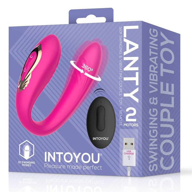 Lanty Couples Toy with 360∫ Oscillation and Remote Control