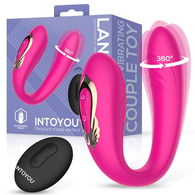 Lanty Couples Toy with 360∫ Oscillation and Remote Control
