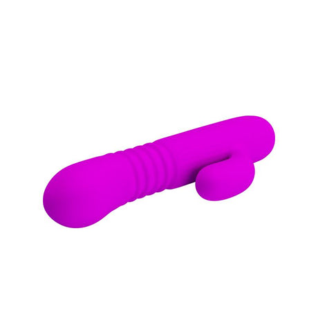 PRETTYLOVE Leopold Thrusting Vibe – USB вибратор с двойна стимулация