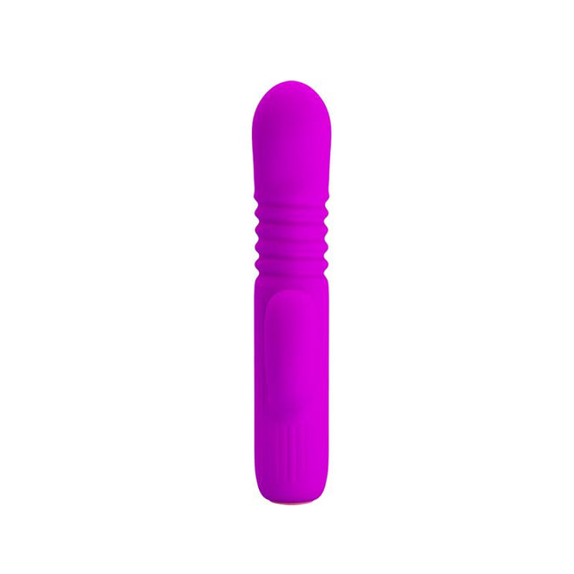 PRETTYLOVE Leopold Thrusting Vibe – USB вибратор с двойна стимулация
