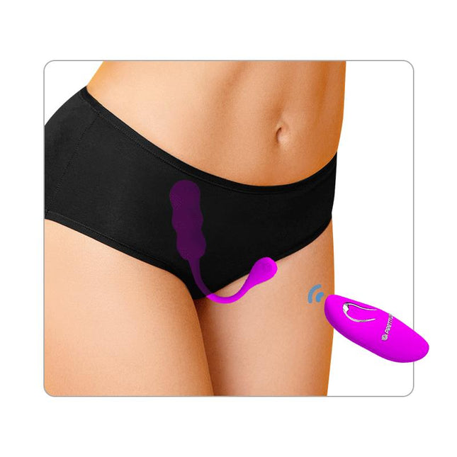 PRETTYLOVE Leshy – вибриращо яйце с дистанционно и USB зареждане