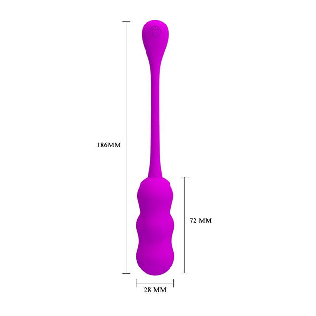 PRETTYLOVE Leshy – вибриращо яйце с дистанционно и USB зареждане
