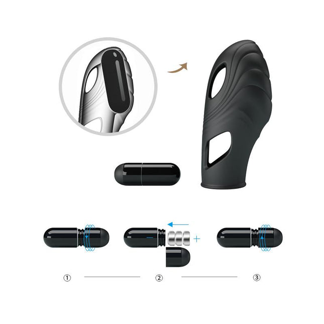 PRETTYLOVE Lich Finger Vibrator – дискретен вибратор за пръст