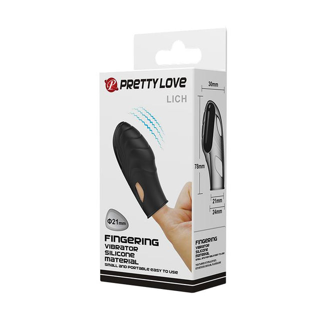PRETTYLOVE Lich Finger Vibrator – дискретен вибратор за пръст