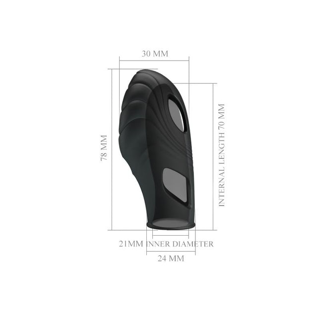PRETTYLOVE Lich Finger Vibrator – дискретен вибратор за пръст