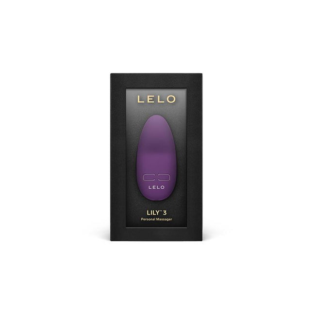 LELO Lily 3 Massager Dark Plum – компактен водоустойчив стимулатор с 10 вибрационни режима
