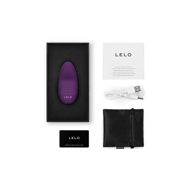 LELO Lily 3 Massager Dark Plum – компактен водоустойчив стимулатор с 10 вибрационни режима