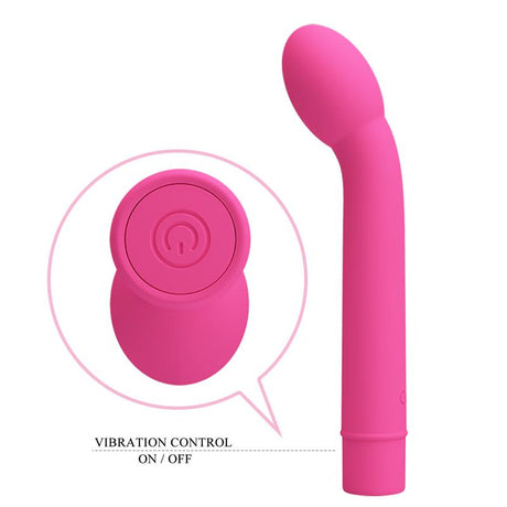 PRETTYLOVE Logan Vibe Pink – вибратор с 10 режима на вибрация