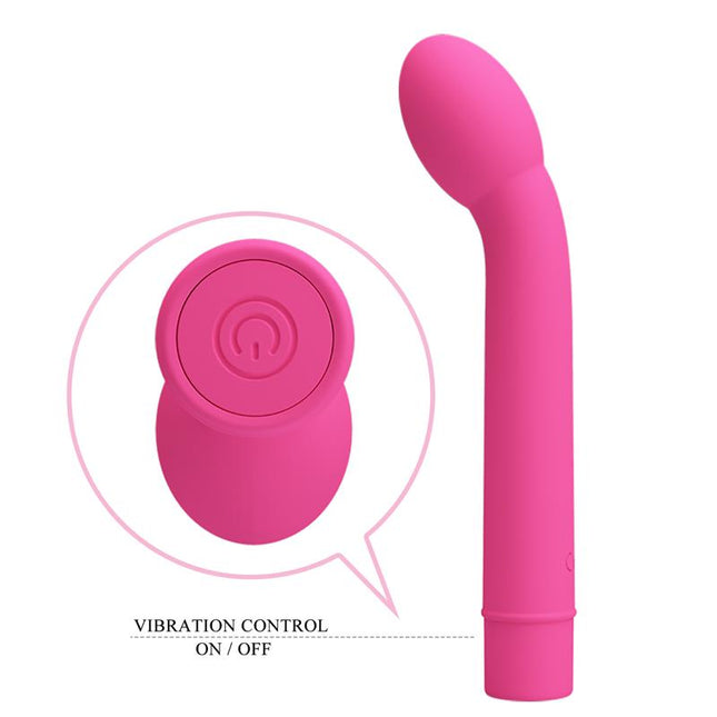 PRETTYLOVE Logan Vibe Pink – вибратор с 10 режима на вибрация