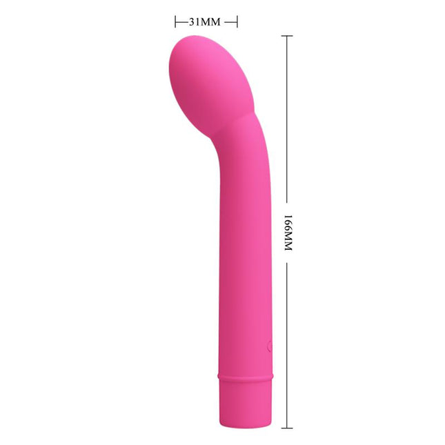 PRETTYLOVE Logan Vibe Pink – вибратор с 10 режима на вибрация