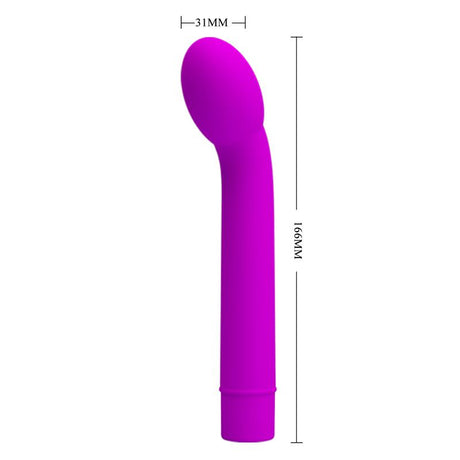 PRETTYLOVE Logan Vibe Purple – компактен вибратор с 10 режима
