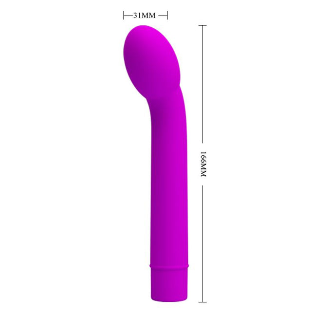 PRETTYLOVE Logan Vibe Purple – компактен вибратор с 10 режима