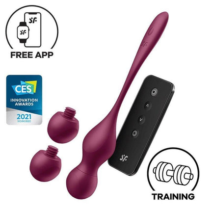 Love Birds Vary Connect App Wine Red – SATISFYER