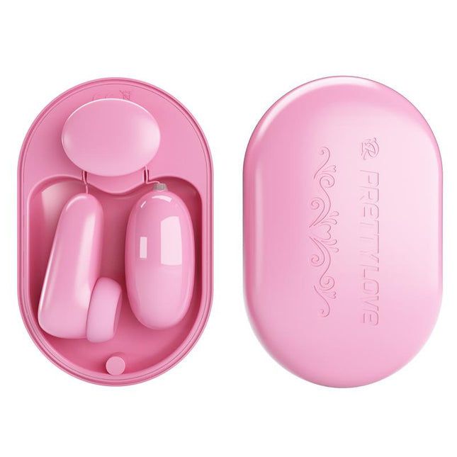 PRETTYLOVE Magic Box – вибриращо яйце и стимулатор с почукване