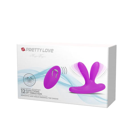 PRETTYLOVE Magic Finger – двоен стимулатор с дистанционно