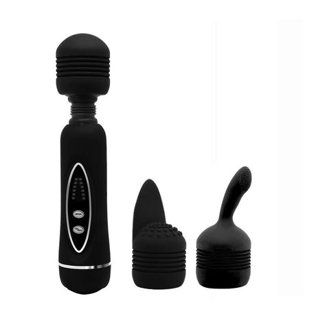 PRETTYLOVE Magic Massager Black – водоустойчив масажор с 12 вибрации