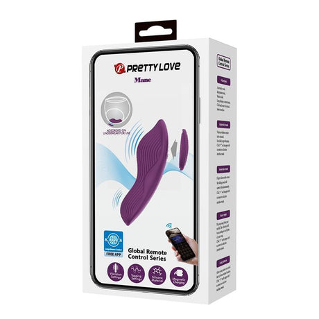 PRETTYLOVE Mane Panty Vibrator с приложение – дискретен и мощен вибратор