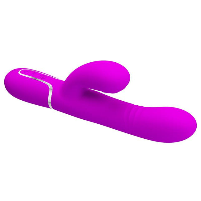 PRETTYLOVE Mariana Vibrator 4 в 1 – силиконов, фуксия