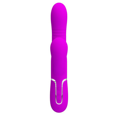 PRETTYLOVE Mariana Vibrator 4 в 1 – силиконов, фуксия