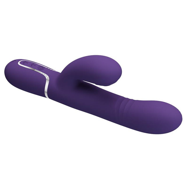PRETTYLOVE Mariana Vibrator 4 в 1 – силиконов мултифункционален вибратор