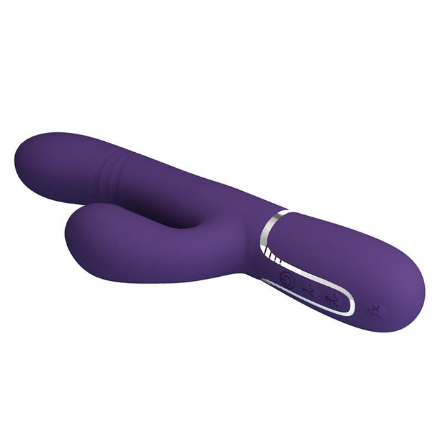 PRETTYLOVE Mariana Vibrator 4 в 1 – силиконов мултифункционален вибратор