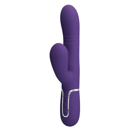 PRETTYLOVE Mariana Vibrator 4 в 1 – силиконов мултифункционален вибратор