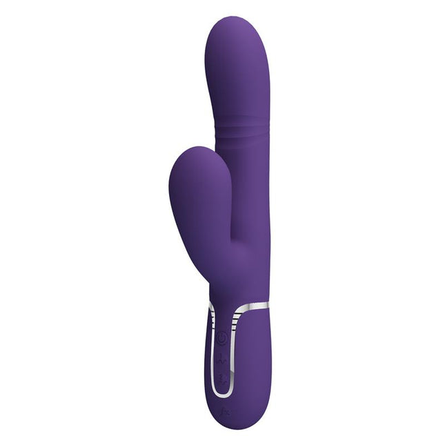 PRETTYLOVE Mariana Vibrator 4 в 1 – силиконов мултифункционален вибратор