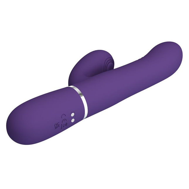 PRETTYLOVE Mariana Vibrator 4 в 1 – силиконов мултифункционален вибратор